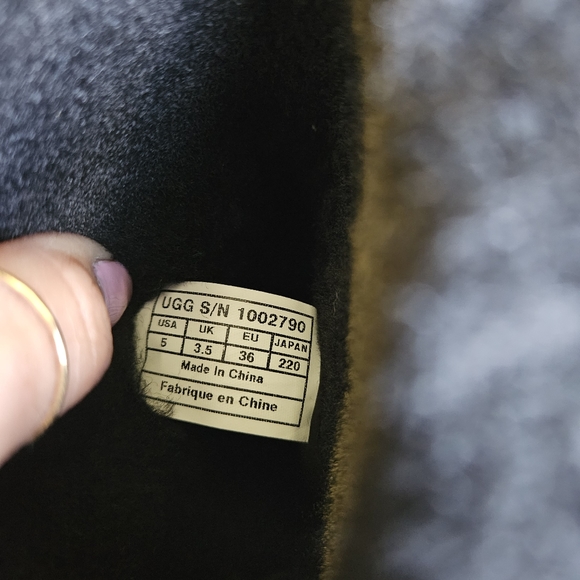 UGG Australia Classic Short Exotic Zebra Boots 1002790 Size 5 - Picture 8 of 13